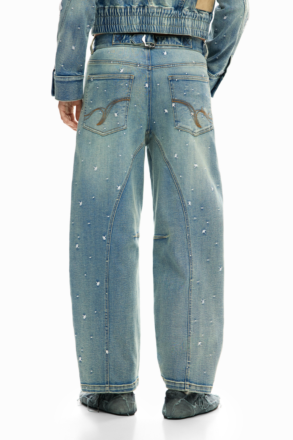Desigual Jeans Embroidered Pre-Order