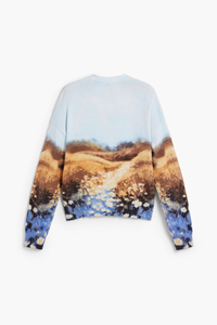 Desigual Landscape Cardigan Blue Pre-Order