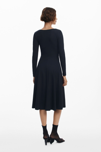 Desigual Lirio Long Sleeve Dress Black