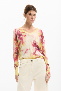 Desigual Long Tie Jeans Ecru Pre-Order