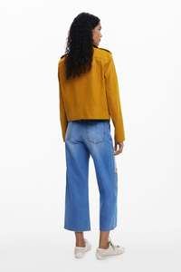 Desigual Patches Jeans Light Denim