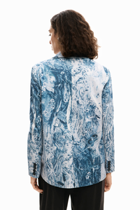 Desigual Photography Blazer Denim