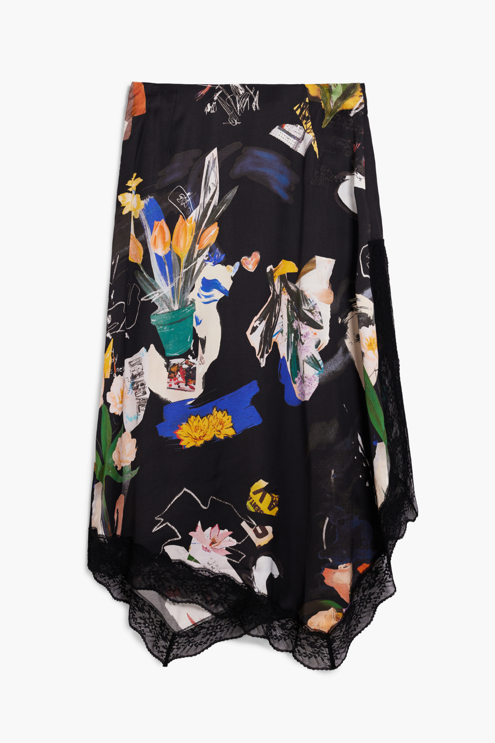 Desigual Plant Skirt Black Pre-Order