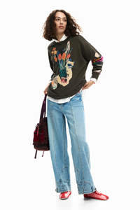 Desigual Plant Sweater Ash Pre-Order
