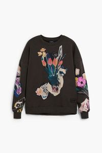 Desigual Plant Sweater Ash Pre-Order