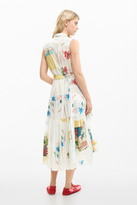 Desigual Postcards Shirt Dress