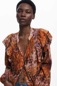 Desigual Romantica Blouse Orange