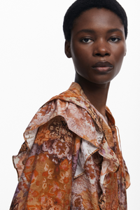 Desigual Romantica Blouse Orange