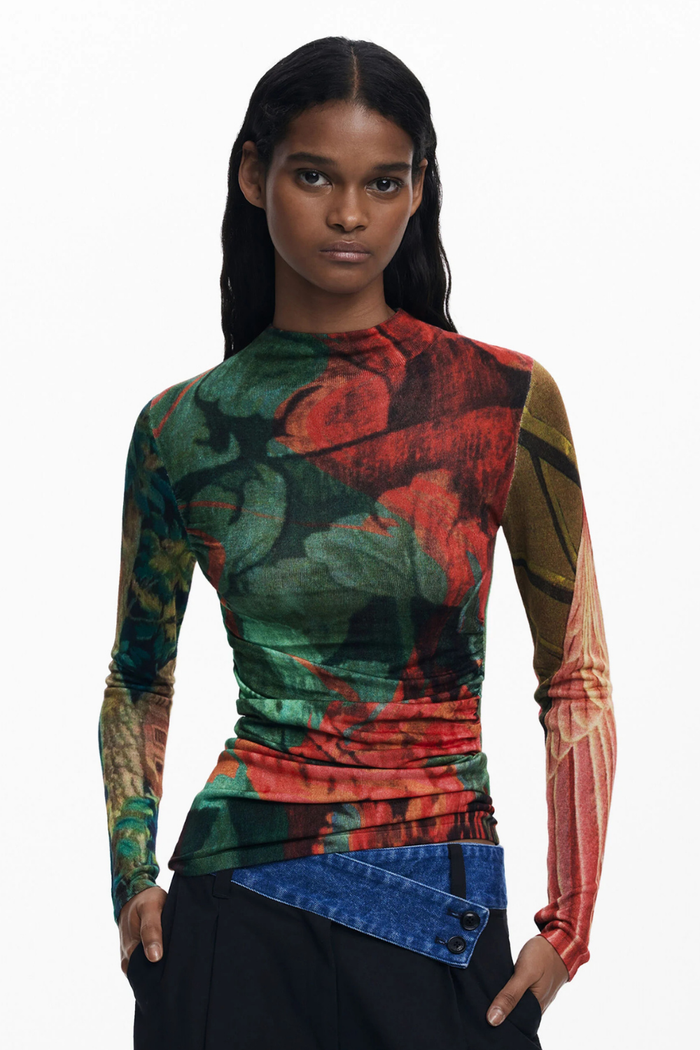 Desigual Tapiz Lacroix Long Sleeve Top
