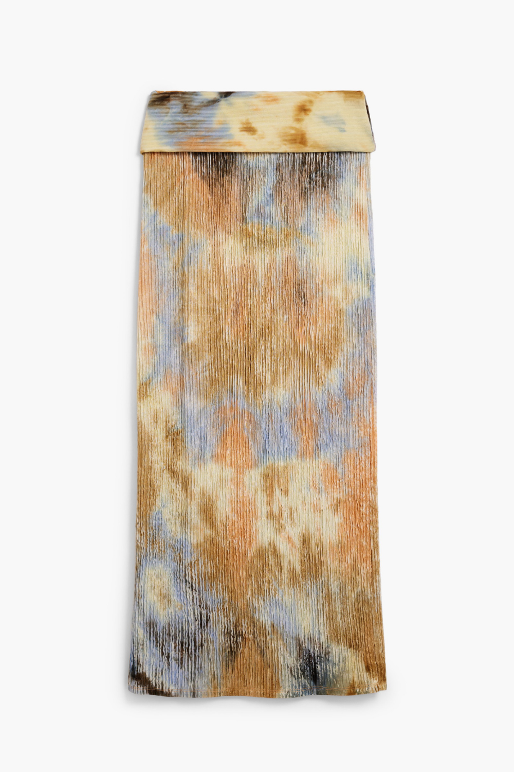 Desigual Textured Skirt Warm Brown