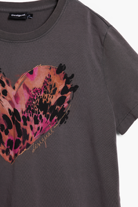 Desigual Tiger Heart T-Shirt Pre-Order