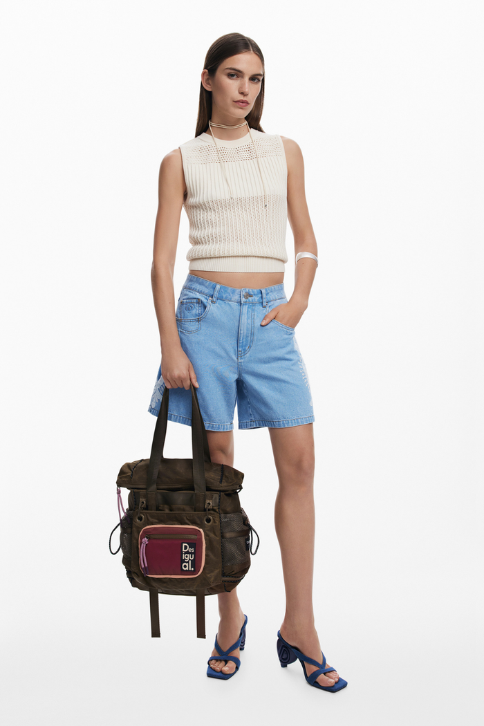 Desigual Voyager Backpack Brown