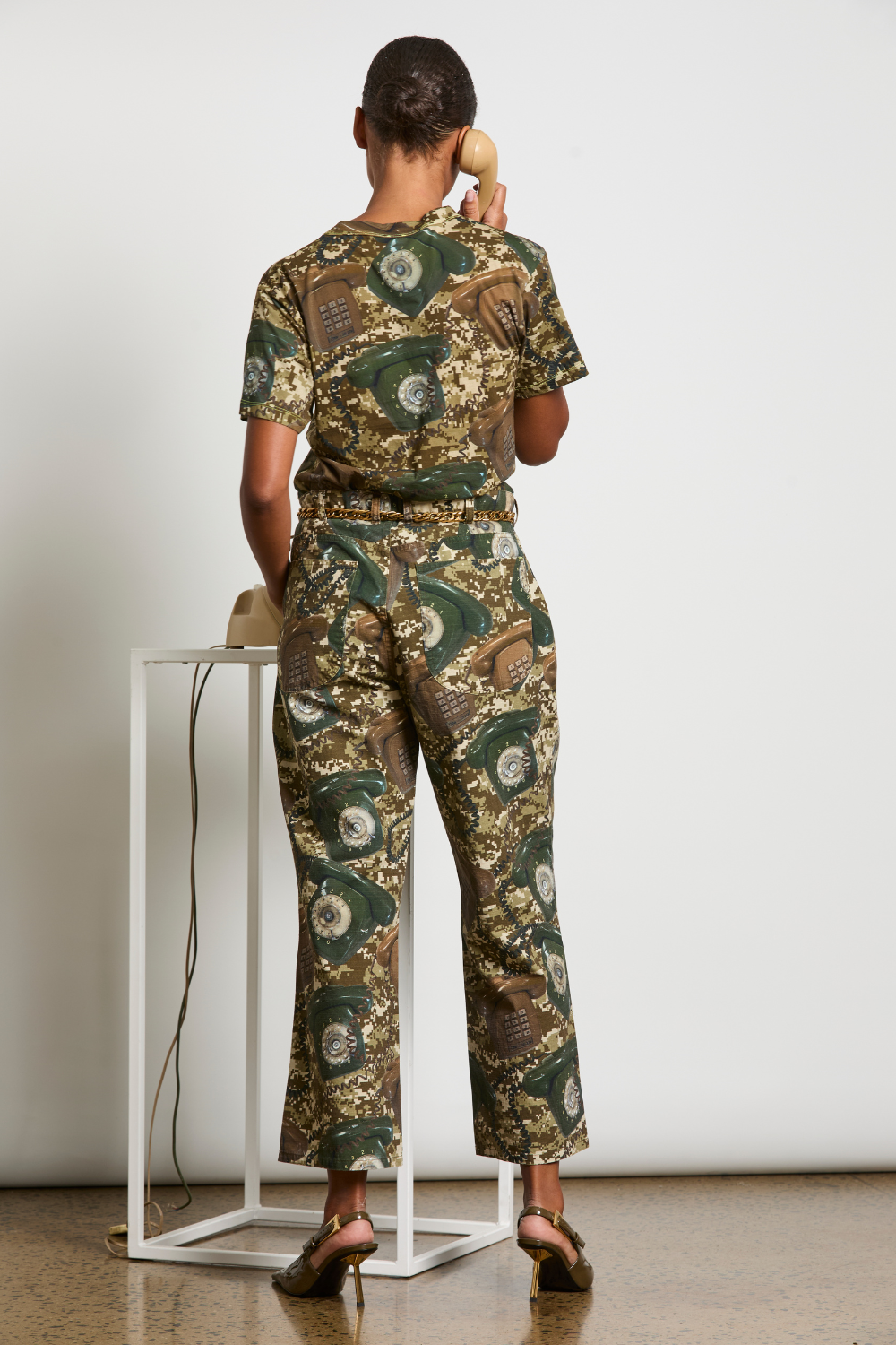 Circular by M.A.Dainty Disconnected Jeans Camo Phones