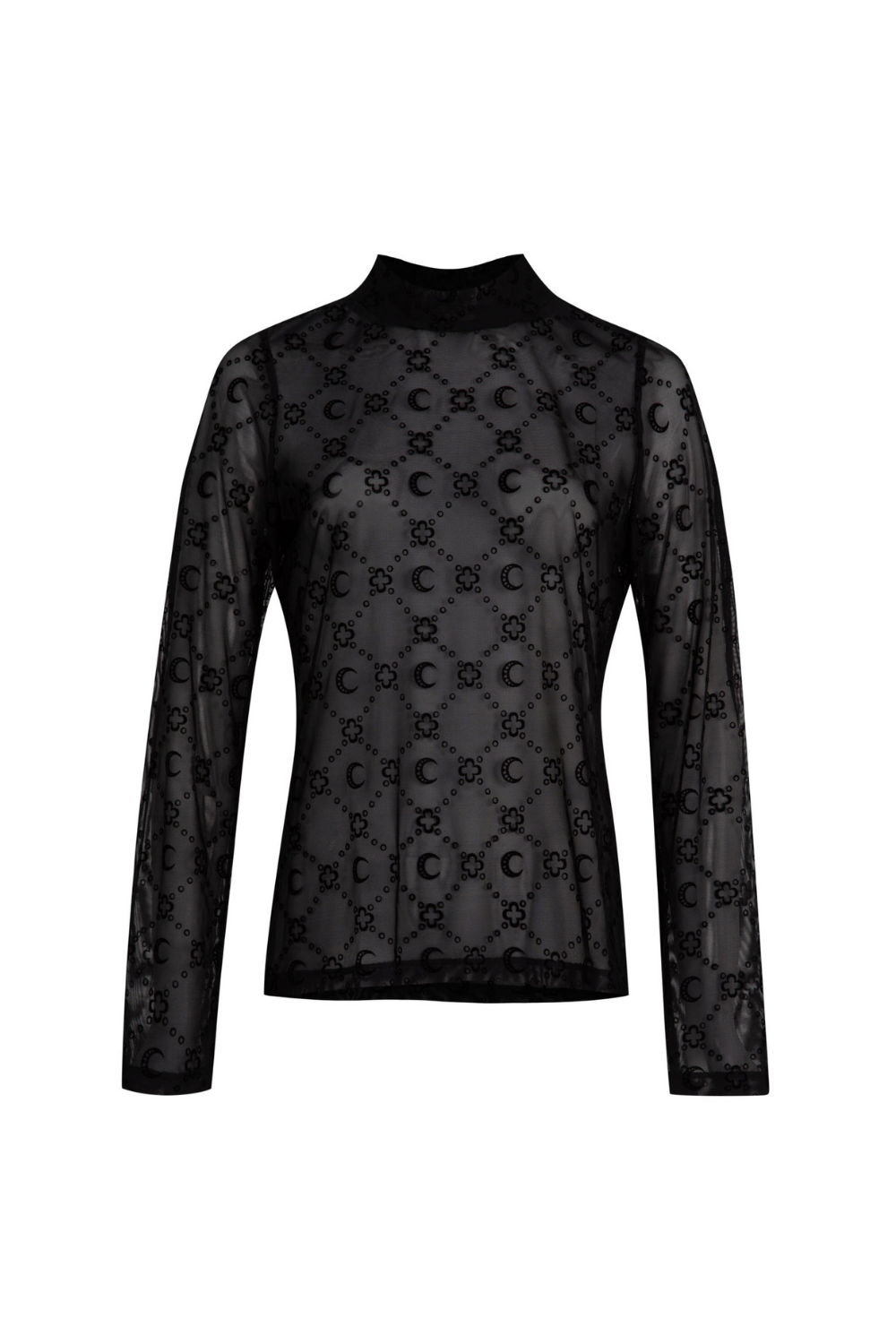 Curate Don't Get Meshy Top Black Pre-Order