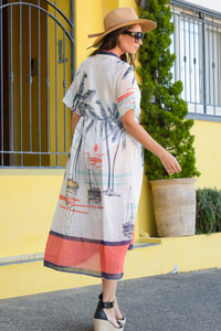 Curate Don't Make Waves Dress Marina Pre-Order