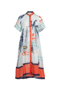 Curate Don't Make Waves Dress Marina Pre-Order