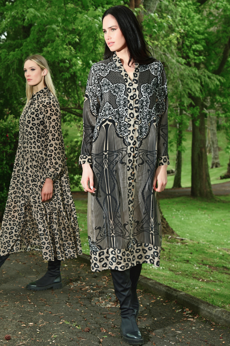 Curate Don't Waist My Tie Dress Mocha Pre-Order