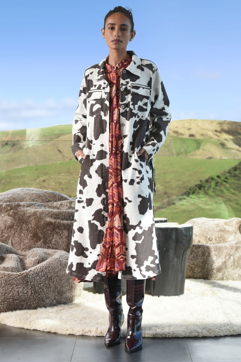 Cooper Dressing Around Brown Cow Dress Pre-Order