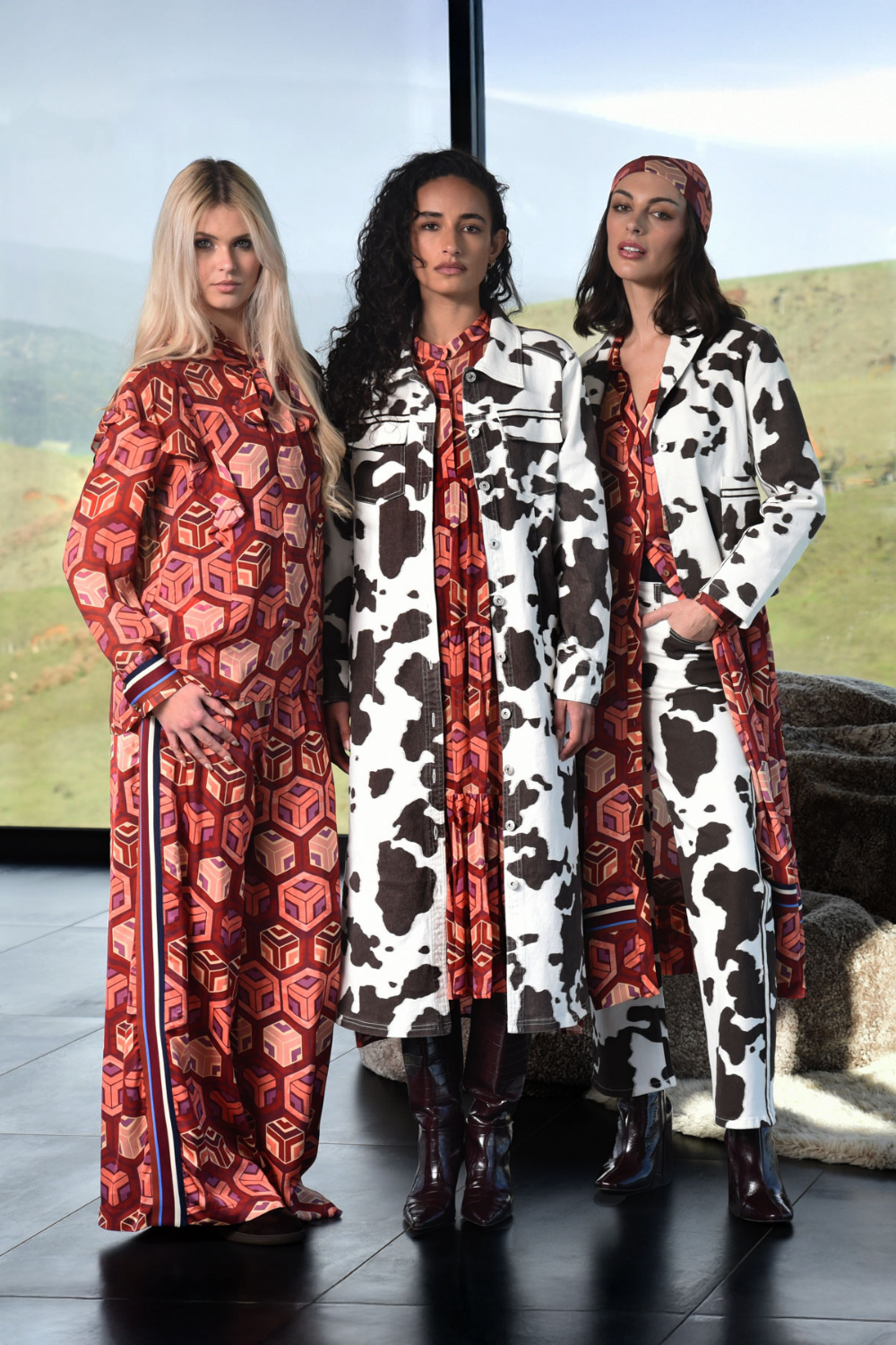 Cooper Dressing Around Brown Cow Dress Pre-Order