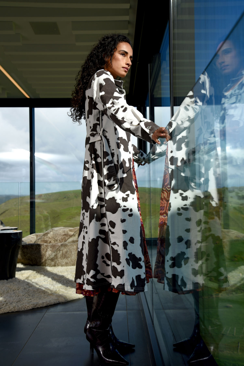 Cooper Dressing Around Brown Cow Dress Pre-Order