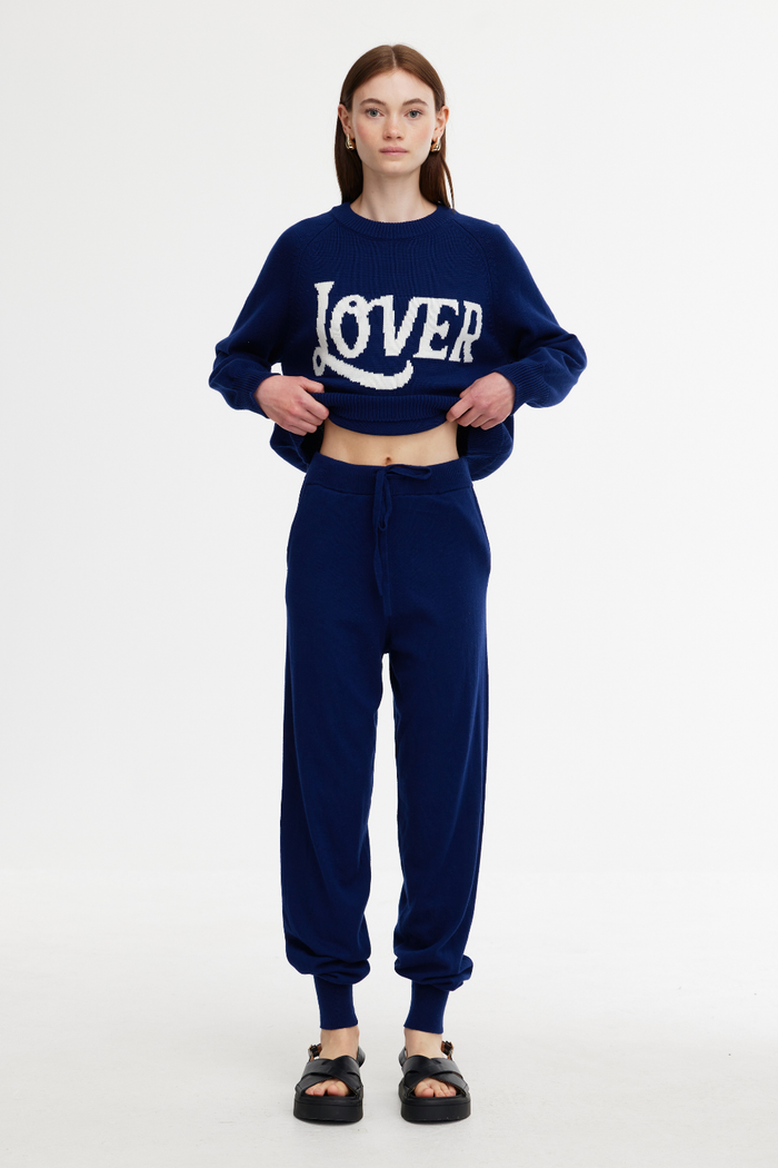 Kinney Eliza Knit Pant Indigo