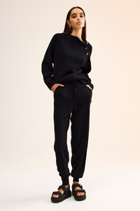 Kinney Eliza Knit Pant Black