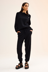 Kinney Eliza Knit Pant Black
