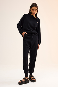 Kinney Eliza Knit Pant Black