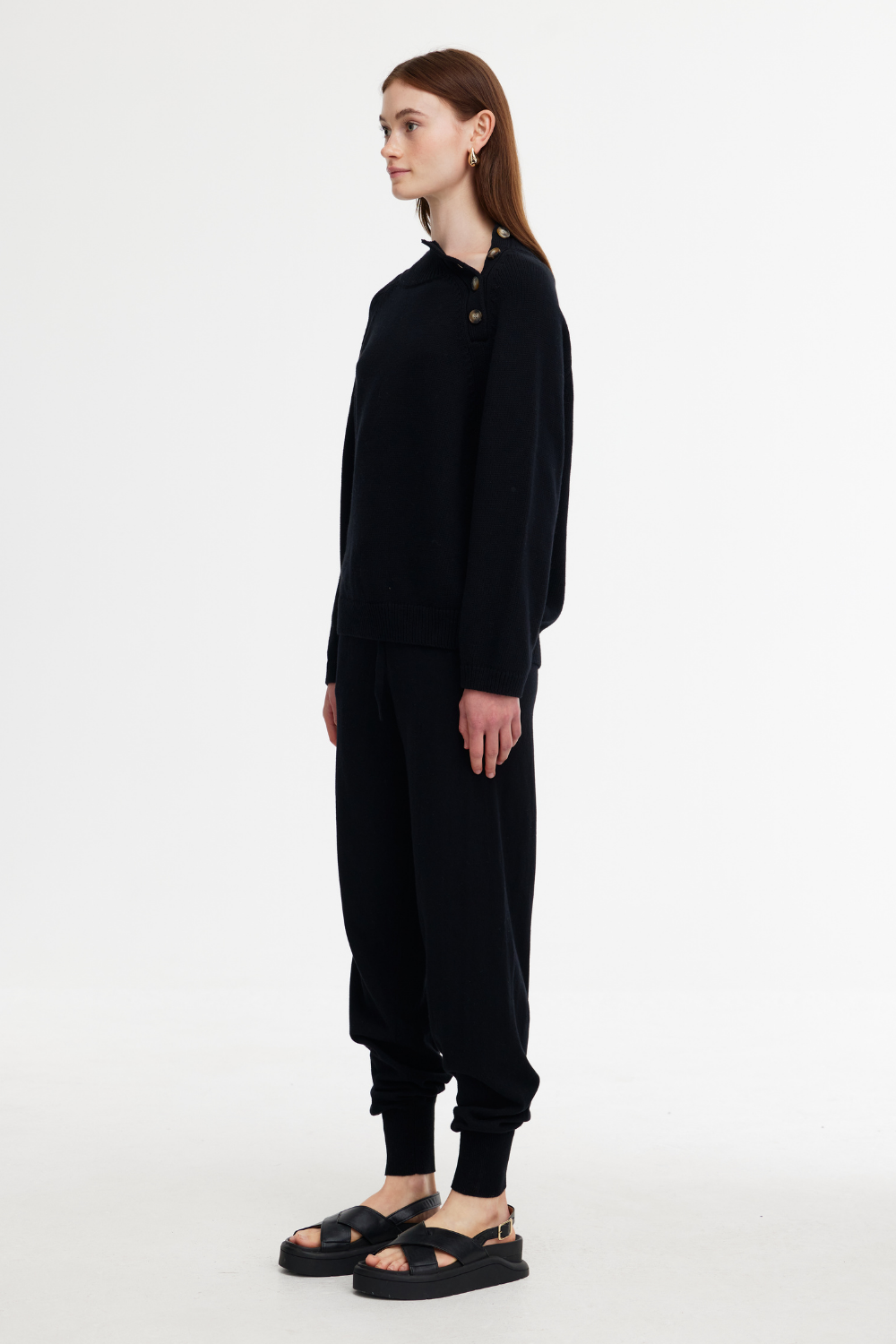 Kinney Eliza Knit Pant Black
