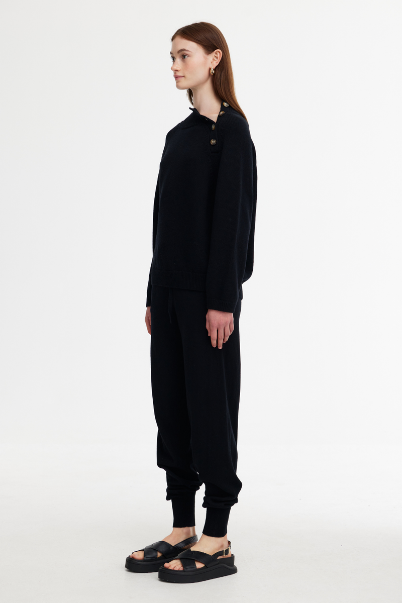 Kinney Eliza Knit Pant Black