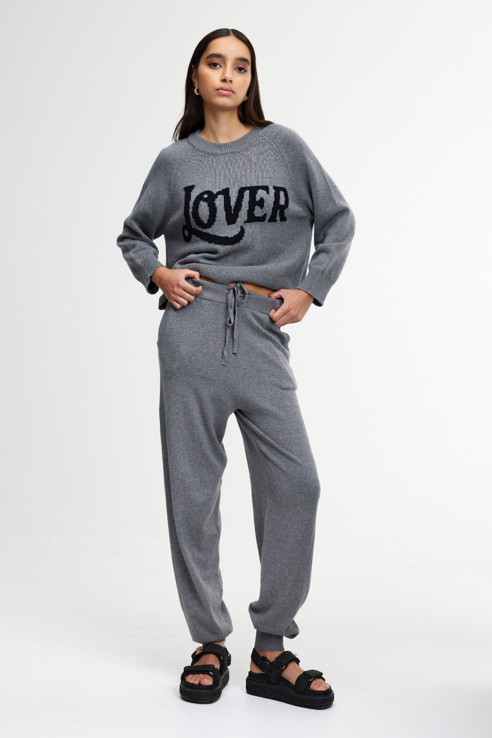 Kinney Eliza Knit Pant Grey