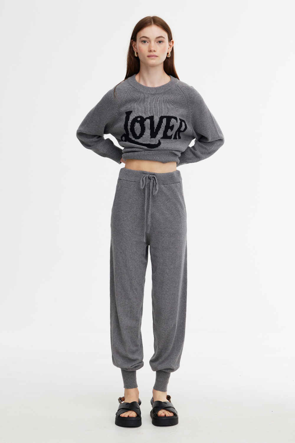Kinney Eliza Knit Pant Grey