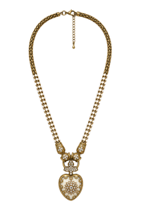 Elle and Elka Heart Necklace Multi
