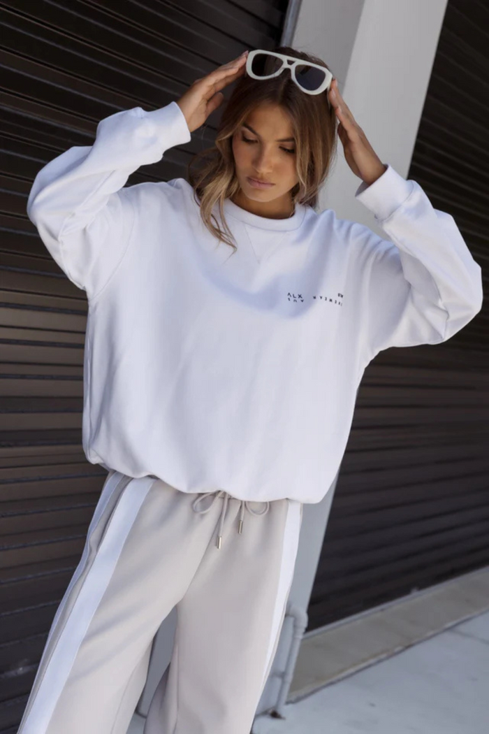 Alexandra Elly Jumper White