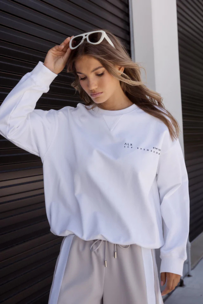 Alexandra Elly Jumper White