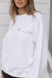 Alexandra Elly Jumper White