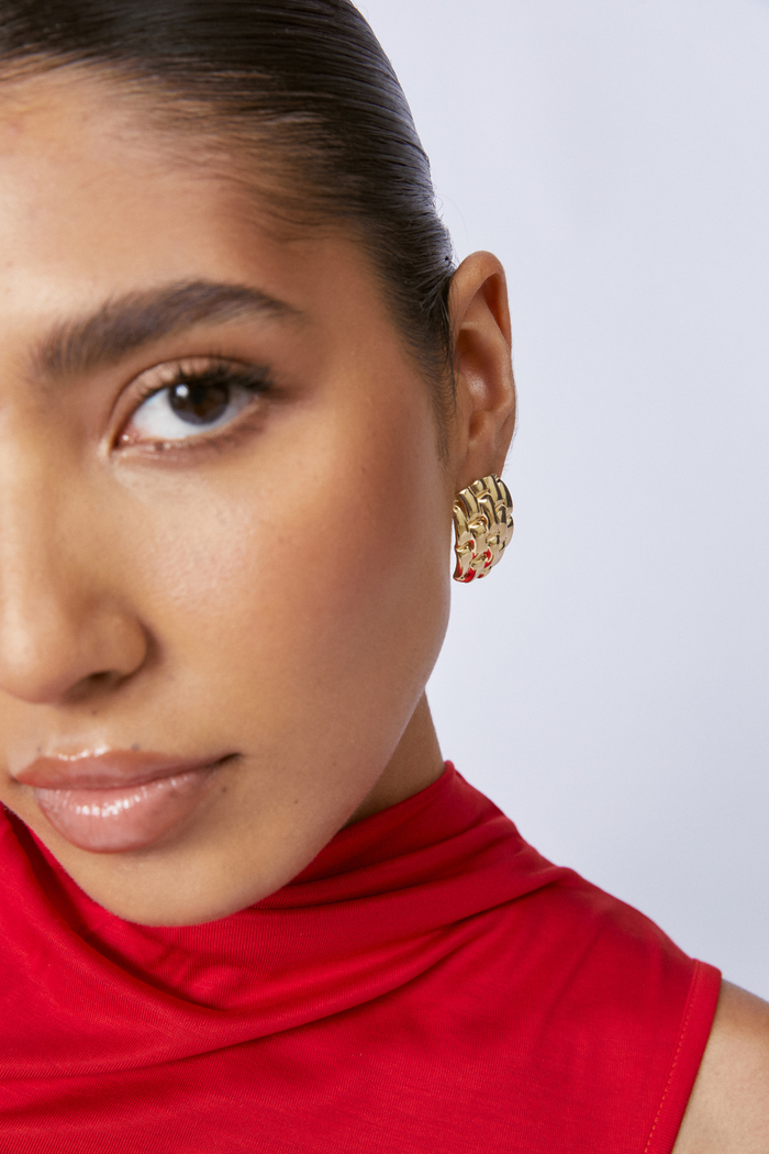Zahar Evelyn Earrings Gold