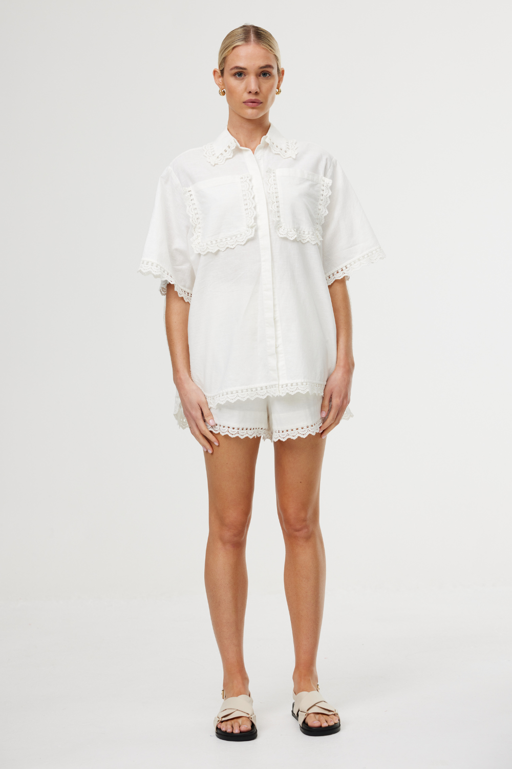 Kinney Evie Shirt Ivory