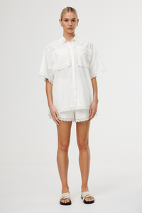 Kinney Evie Shirt Ivory