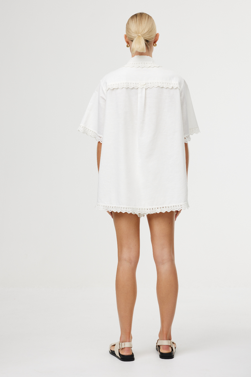 Kinney Evie Shirt Ivory