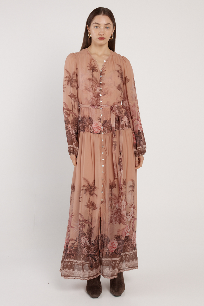 Fate + Becker Romy Maxi Dress Light Scarf