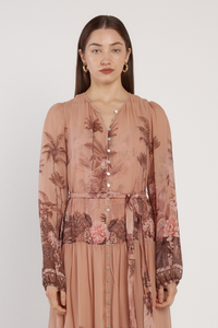 Fate + Becker Romy Maxi Dress Light Scarf