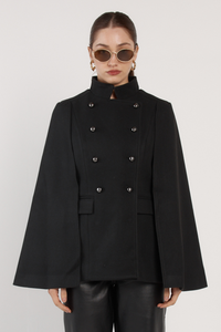 Fate and Becker Ellis Military Cape Black