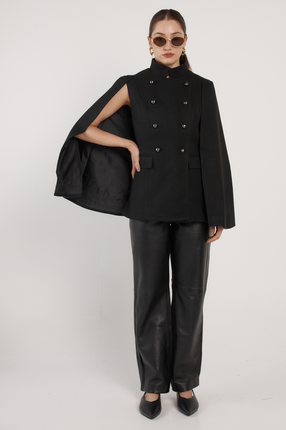 Fate and Becker Ellis Military Cape Black