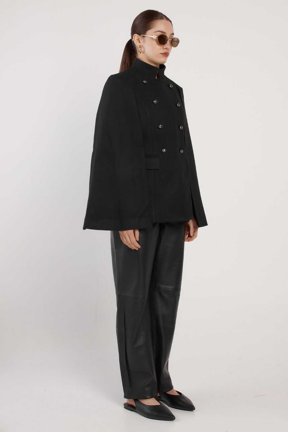 Fate and Becker Ellis Military Cape Black