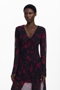 Desigual Floral Flowy Long Dress Pre-Order