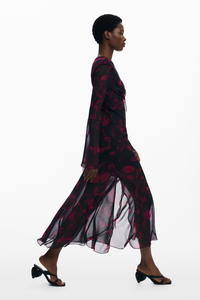 Desigual Floral Flowy Long Dress Pre-Order