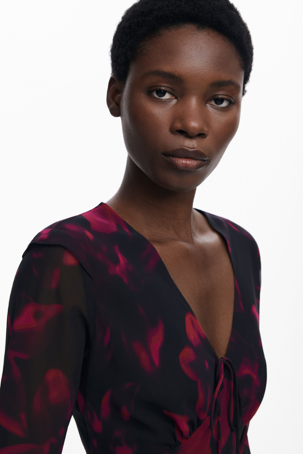 Desigual Floral Flowy Long Dress Pre-Order