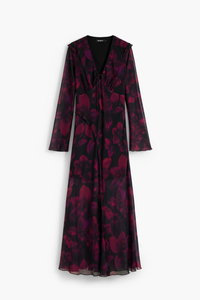 Desigual Floral Flowy Long Dress Pre-Order