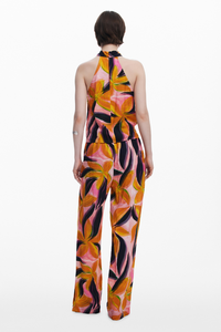 Desigual Floral Print Trousers